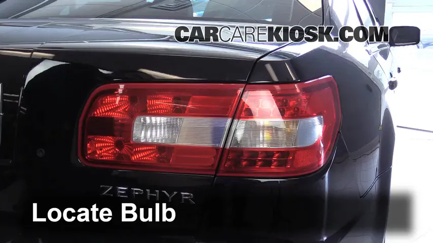 2006 Lincoln Zephyr 3.0L V6 Lights Tail Light (replace bulb)